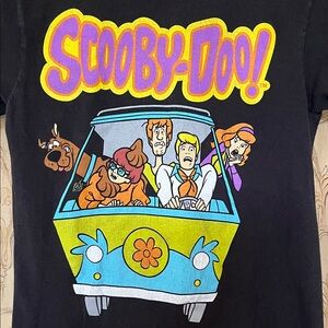 Scooby Doo small Delta Pro Weight Black T-Shirt
